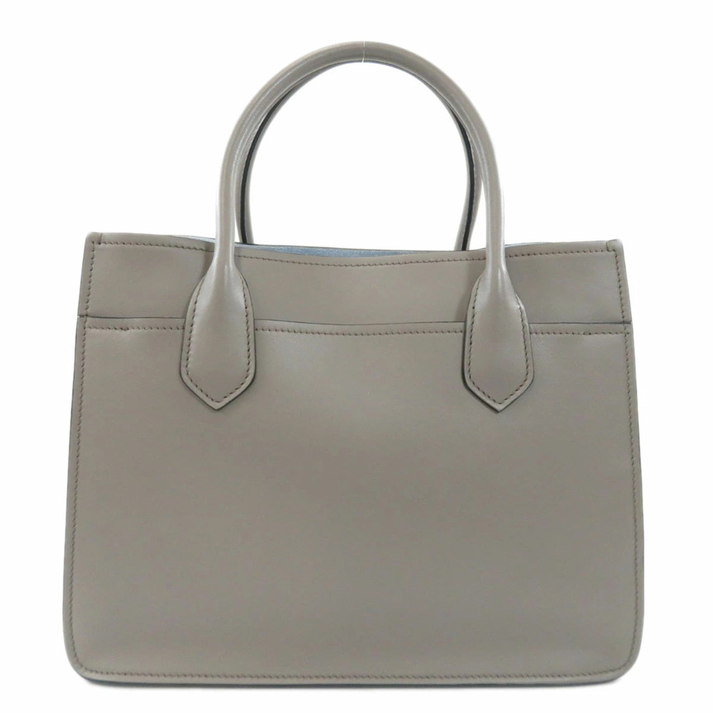 Prada Etiquette calfskin leather handbag Gray - Picture 2 of 11